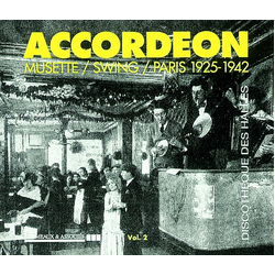 Various Accordéon Vol. 2: Musette / Swing / Paris 1925-1942 CD