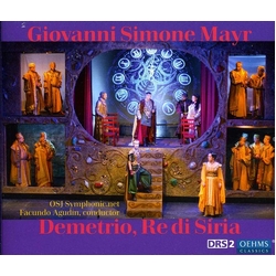 Giovanni Simone Mayr & OSJ Symphonic.net & Facundo Agudin Demetrio, Re Di Siria CD
