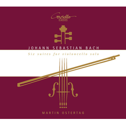 Johann Sebastian Bach & Martin Ostertag Six Suites For Violoncello Solo CD