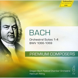 Bach / Oregon Bach Festival Chamber Orch / Rilling Orchestersuiten 1-4 2 CD