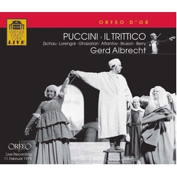 Puccini / Bruson / Zschau / Atlantov / Albrecht II Trittico: II Tabarro CD