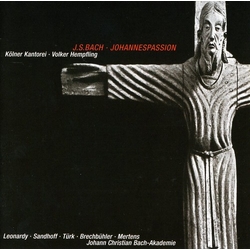 J.S.Bach & Leonardy & Sandhoff & Türk & Brechbühler & Mertens & Johann Christian Bach-Akademie & Kölner Kantorei & Philippe Herreweghe CD