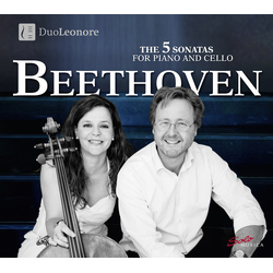 Beethoven 5 Sons for Cello & Piano CD