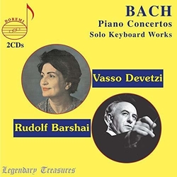Bach & Vasso Devetzi & Rudolf Barshai Piano Concertos / SOLO KEYBOARD WORKS 1 CD