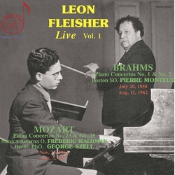 Brahms / Fleisher / Mayes Leon Fleisher Live 1 CD