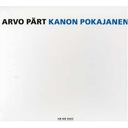 Arvo Pärt Kanon Pokajanen CD