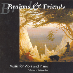 Brahms & The Zaslav Duo Brahms & Friends: Music For Viola And Piano CD