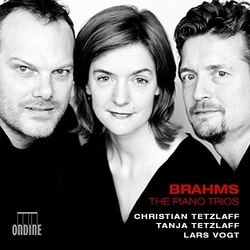 Brahms & Christian Tetzlaff & Tanja Tetzlaff & Lars Vogt The Piano Trios CD