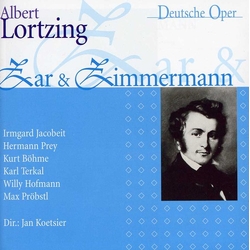 Lortzing / Prey / Hofmann / Bohme / Jacobeit Zar Und Zimmermann CD