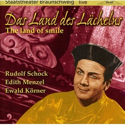 Lehar / Schock / Olsen / Menzel / Falkenberg Das Land Des Lachelns (Braunschweig 1958) CD