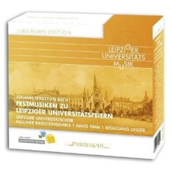 J.S. / Pauliner Barockensemble Bach Festmusiken zu Leipziger Universitatsfeiern CD