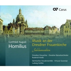 Gottfried August Homilius & Dresdner Kreuzchor & Dresdner Barockorchester & Roderich Kreile & Sächsisches Vocalensemble & Virtuosi Saxoniae & CD