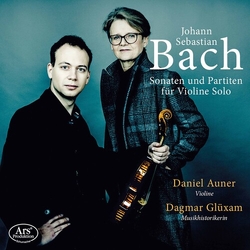 Johann Sebastian Bach & Daniel Auner & Dagmar Glüxam Sonaten Und Partiten Für Violine Solo CD
