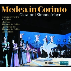 Giovanni Simone Mayr & Sinfonieorchester St. Gallen & Chor Und Opernchor Des Theaters St. Gallen & David Stern Medea In Corintho CD