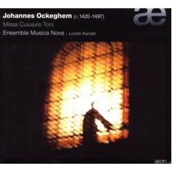 Johannes Ockeghem & Ensemble Musica Nova & Lucien Kandel Missa Cuiusvis Toni 2 CD