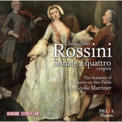 Gioacchino Rossini & The Academy Of St. Martin-in-the-Fields & Sir Neville Marriner Sonate A Quattro Complete CD