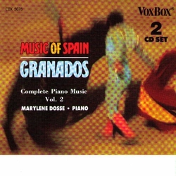 Marylene Granados / Dosse Complete Piano Music CD
