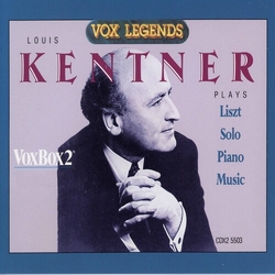 Liszt / Kentner Piano Works CD