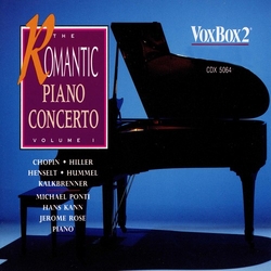 Henselt / Hillier / Chopin Romantic Piano Concerti 1 CD