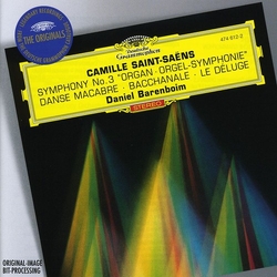 Camille Saint-Saëns & Daniel Barenboim Symphony No.3 “Organ · Orgel-Symphonie” · Danse Macabre · Bacchanale · Le Déluge GERMANY CD