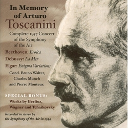 Beethoven / Debussy / Symphony of Air / Toscanini In Memory of Arturo Toscanini CD