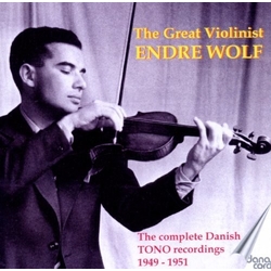 Endre Wolf The Complete Danish Tono Recordings 1949-1951 CD
