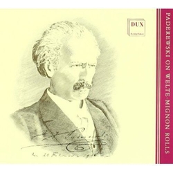 Ignacy Jan Paderewski Nagrania Na Rolkach Welte-Mignon = Paderewski On Welte-Mignon Rolls CD