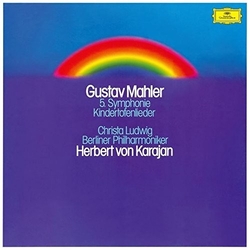 Gustav Mahler & Christa Ludwig & Berliner Philharmoniker & Herbert Von Karajan 5. Symphonie / JAPANESE MINI LP JAPANESE JAPANESE MINI-LP SLEEVE CD