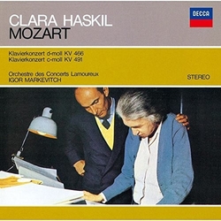 Mozart & Clara Haskil & Orchestre Des Concerts Lamoureux & Igor Markevitch Klavierkonzert D-Moll KV 466 / Klavierkonzert JAPAN SHM-CD JAPANESE SHM CD