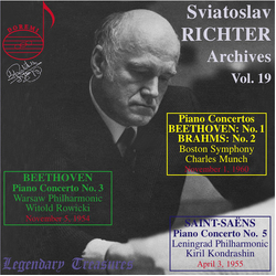 Sviatoslav Richter & Kiril Kondrashin & Beethoven & Brahms & Saint-Saëns & Boston Symphony & Charles Munch & Warsaw Philharmonic & Witold Rowicki CD