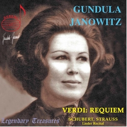 Gundula Janowitz Volume 1 CD