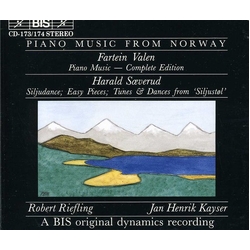 Fartein Valen & Harald Sæverud & Robert Riefling & Jan Henrik Kayser Piano Music From Norway CD