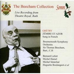 Gretry / Lefort / Hamel / Beecham Zemire Et Azor CD