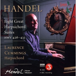Handel / Cummings Eight Great Suites for Solo Harpsichord CD