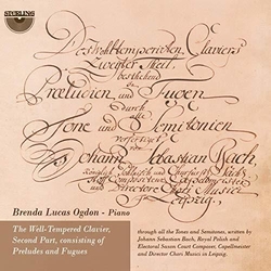 Johann Sebastian Bach & Brenda Lucas Ogdon The Well-Tempered Clavier, Second Part CD