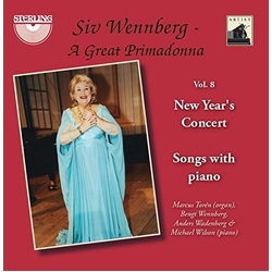 Siv Wennberg New Year Concert : Songs With Piano CD