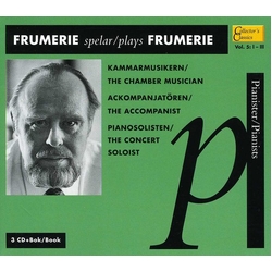 Gunnar De Frumerie Frumerie Spelar / Plays Frumerie CD