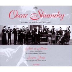 Shumsky / Scottish Chamber Orch / Bach Portrait of a Legendary Violinist CD