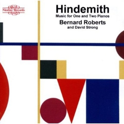 Paul Hindemith & Bernard Roberts & David Strong Music For One And Two Pianos CD