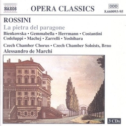 Gioacchino Rossini La Pietra Del Paragone CD