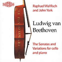 Ludwig van Beethoven & Raphael Wallfisch & John York The Sonatas And Variations For Cello And Piano CD