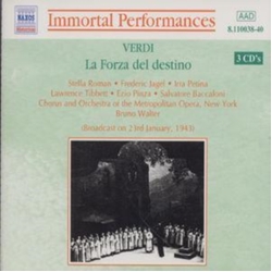 Verdi & Orchestra Of The Metropolitan Opera, New York & Bruno Walter & Stella Roman & Frederick Jagel & Irra Petina & Lawrence Tibbett & Ezio CD