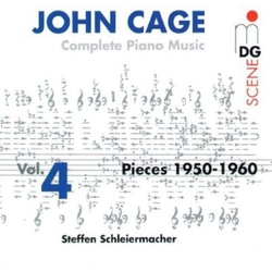 John Cage & Steffen Schleiermacher Complete Piano Music Vol. 4 - Pieces 1950-1960 CD