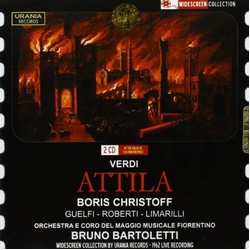Verdi & Boris Christoff & Guelfi & Roberti & Limarilli & Orchestra & Coro Del Maggio Musicale Fiorentino & Bruno Bartoletti Attila CD