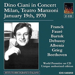 Albeniz / Bach / Ciani Con in Teatro 2 CD