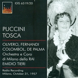 Puccini / Albano / Bianchini Tosca (Opera) CD