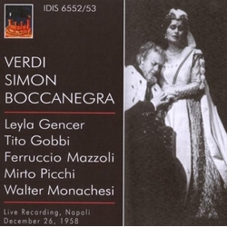 Verdi / Borrelli / Gencer Simon Boccanegra CD