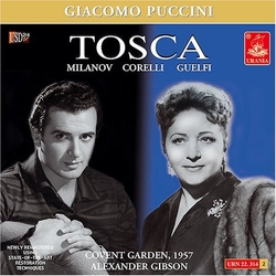 Puccini / Milanov / Corelli / Guelfi / London Tosca CD