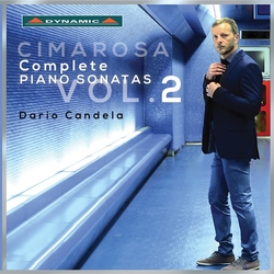 Cimarosa & Dario Candela Complete Piano Sonatas Vol .2 CD