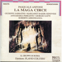 Anfossi / Sabbatini / Il Gruppo Di Roma La Maga Circe CD